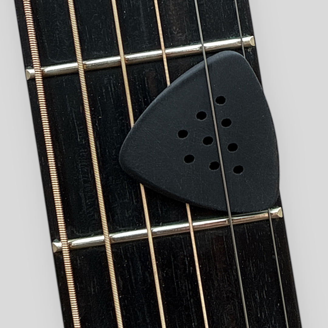 hand-finished-triangle-bluegrass-guitar-pick-for-flatpicking-matte-black-1.2mm