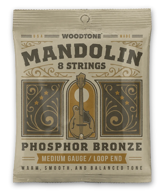 Mandolin / Medium Gauge Phosphor Bronze Non-Coated