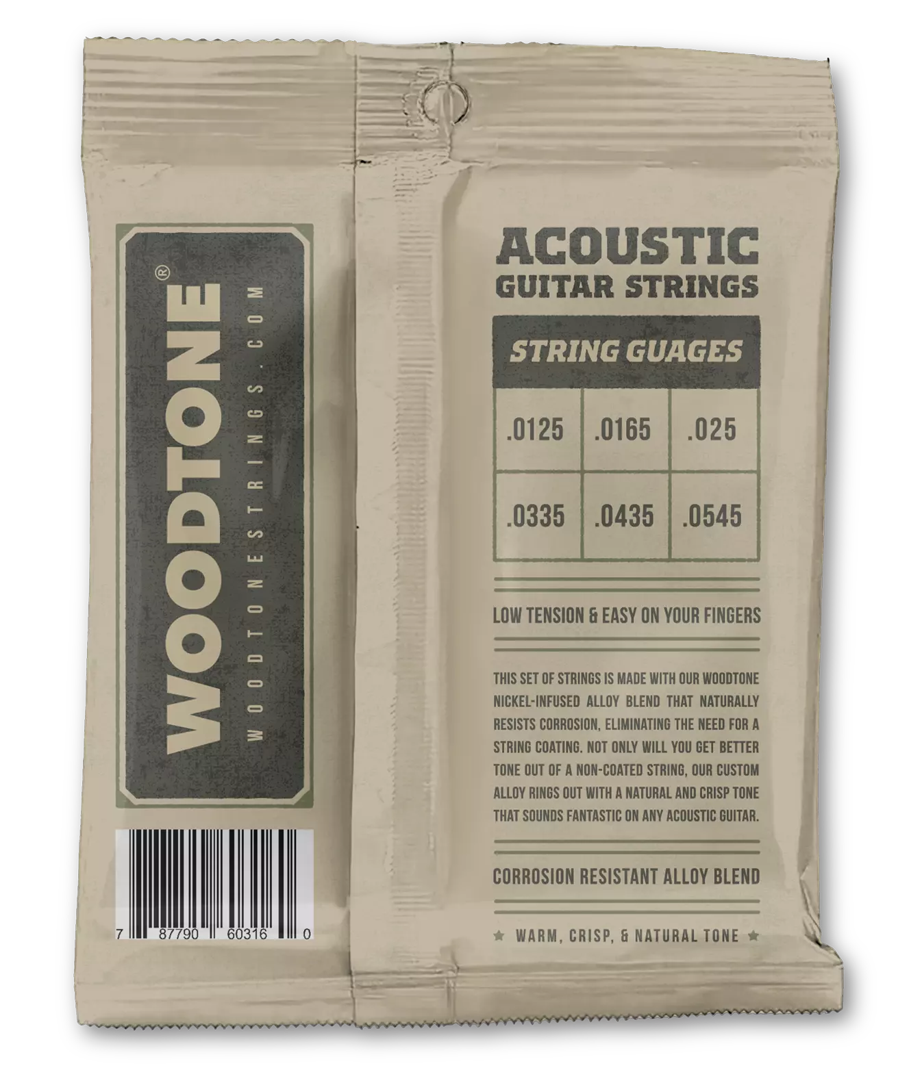 Nickel-Infused Low Tension / Acoustic Guitar Strings