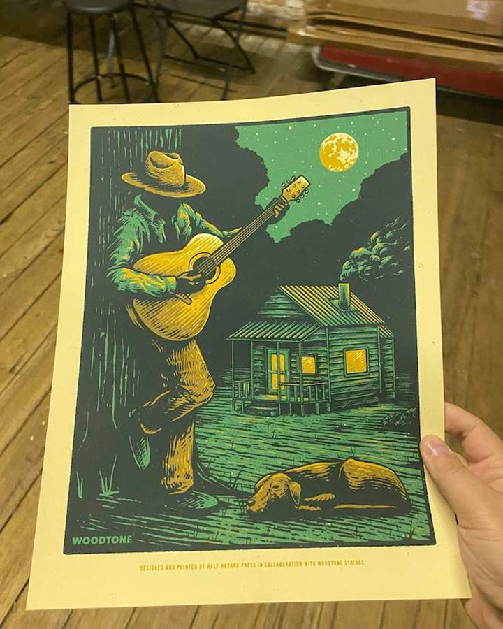 Woodtone Limited Edition Poster (200 Copies Printed, Signed, Numbered)