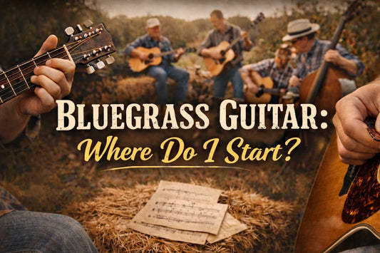 bluegrass guitar where do i start learning how to play