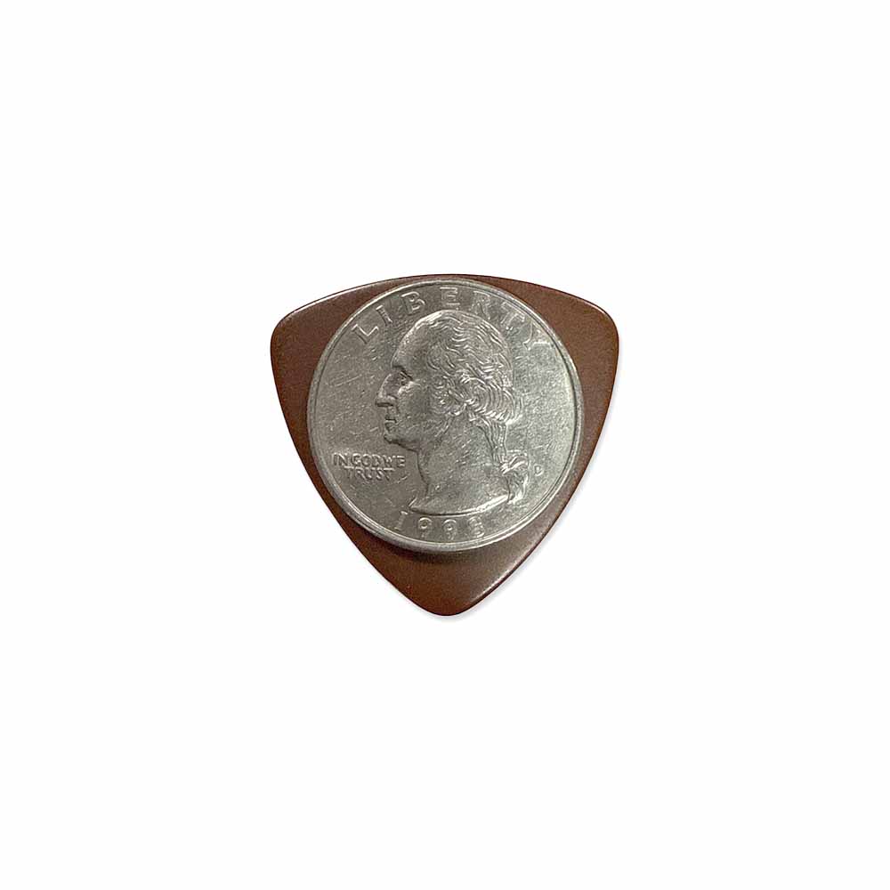 Medium Triangle Picks - Vintage Tone - 6 Picks - Brown
