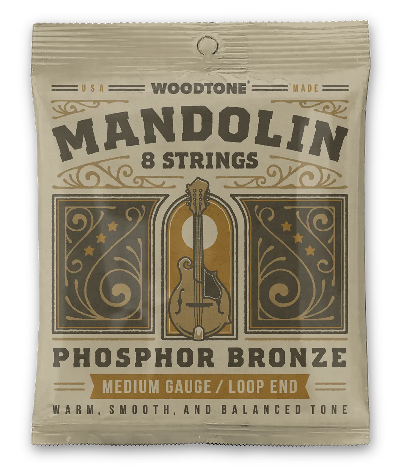 Mandolin / Medium Gauge Phosphor Bronze Non-Coated