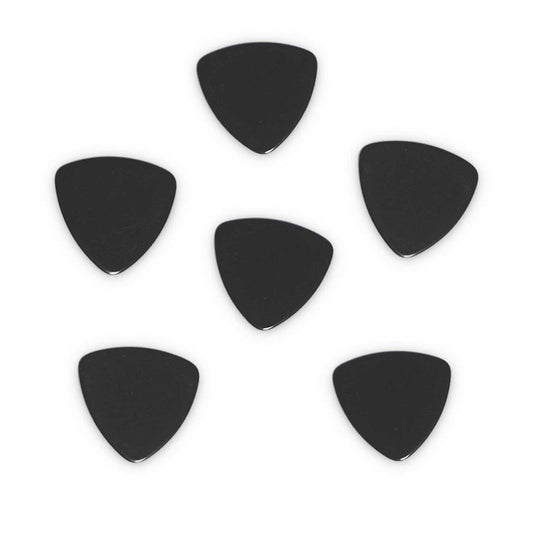 Small Triangle Vintage Tone Picks (Black)
