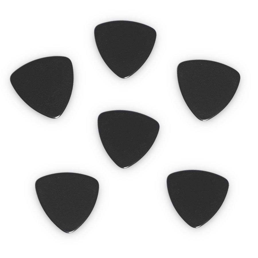Woodtone Medium Triangle Guitar Picks / Vintage Tone (Black) – Woodtone ...