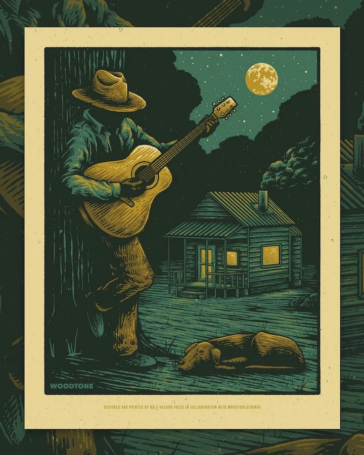 Woodtone Limited Edition Poster (200 Copies Printed, Signed, Numbered)