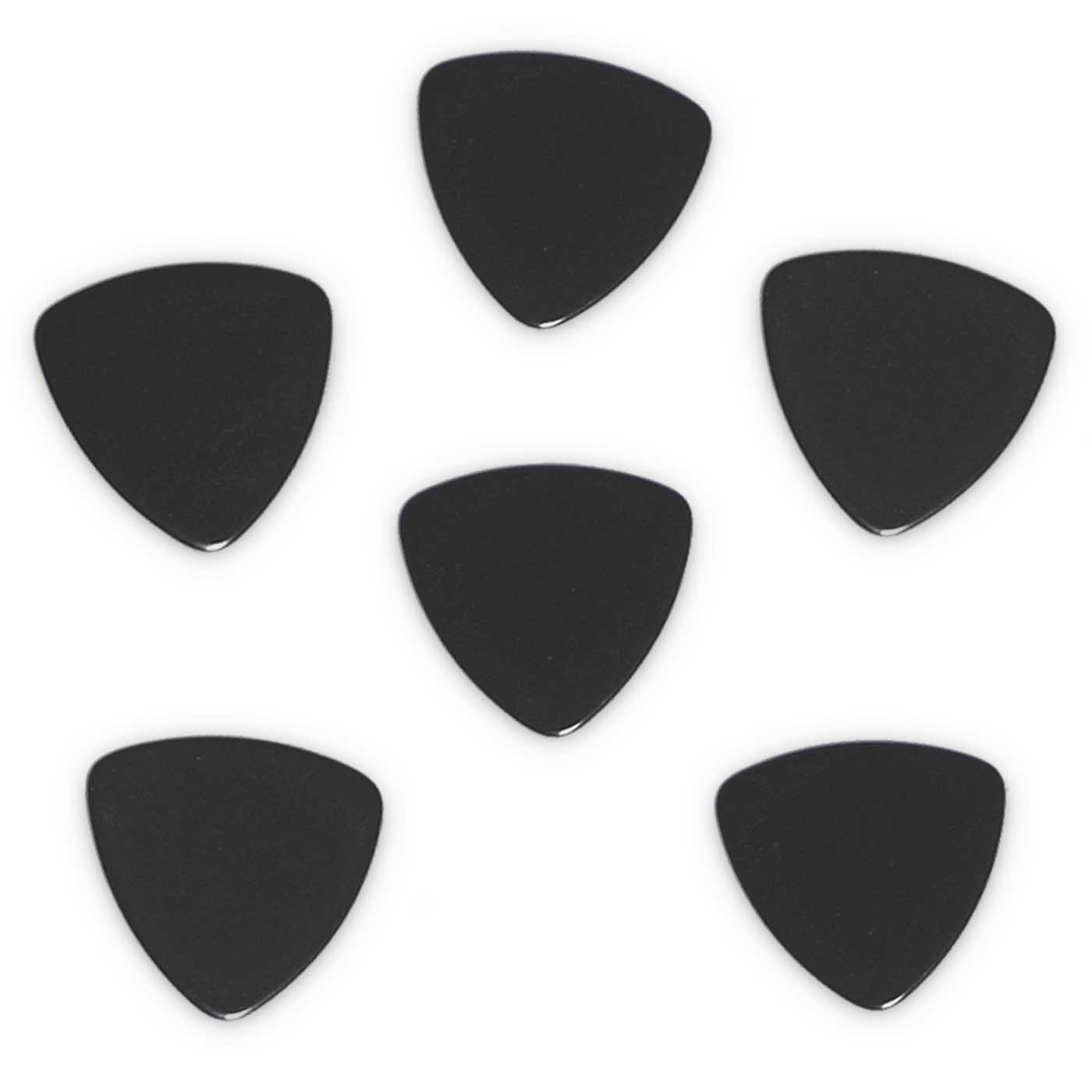 Large Triangle Vintage Tone Picks (Black)